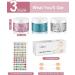Creamify Face Body Glitter Gel - Pink, Silver & Blue Glitter with Gems Sticker - Rave & Mermaid Makeup - 65g - Buy Online on GoSupps.com