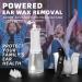 Water-Powered Ear Wax Removal Kit | 9 Reusable Tips, Triple Jet Stream, 3 Pressure Settings | Safe & Effective | IP7 Water Resistant | USB Rechargeable - Buy Online on GoSupps.com