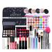 CHSEEA Makeup Gift Set Complete Starter Makeup Kit All-in-One Make Up Kit Lip Gloss Concealer Eyeshadow Palette Highly Pigmented Cosmetic Set for Teenage Girls & Adults #6 #6-27PCS