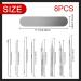 Blackhead Remover Tool Set - Stainless Steel Pimple Extractor Kit (8 Pack) - Buy Online on GoSupps.com