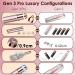 gurelax Facial Hair Remover for Women Gen 3 Pro Luxury Ladies Beard Remover with Smartlight for Face Eyebrows Fluff with 2 Flawless Replacement Heads - Buy Online on GoSupps.com