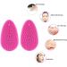 Silicone Facial Cleansing Brush - Exfoliating Makeup Removal Pads | Anti-Aging & Sensitive Skin | 2 Pack - Buy Online on GoSupps.com
