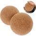 Garvalon 2 Cork Yoga Ball - Neck & Body Massage Device | Fitness Massageball for Relaxation & Recovery - Buy Online on GoSupps.com