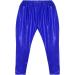FEESHOW Kids Metallic Harem Dance Pants Navy Blue 15-16 Years - Hip Hop, Gymnastics & Dancewear - Buy Online on GoSupps.com