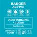 Natural Mineral Sunscreen Cream SPF 30 - Badger Co. Clear Zinc, Unscented, 2.9 fl oz - Buy Online on GoSupps.com