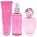Perry Ellis Very Pink for Women - 3 Pc Gift Set 3.4oz EDP Spray 3oz Body Lotion 4oz Body Mist - Buy Online on GoSupps.com