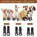 Vyuwast 8 Pcs Dog Socks Paws Stop Licking Anti-Slip Dog Paw Protectors with Adjustable Straps Dog Socks with Grips for Small Medium Large Dogs Puppy Indoor Outdoor Hardwood Floor Walking(M Black) - Buy Online on GoSupps.com