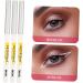 VINTORKY 5pcs White Lying Silkworm Pen Matte Cream Eyeshadow White Crayons Eye Makeup Pencil Abs Girl Make up - Buy Online on GoSupps.com