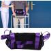 Waist Traction Belt for Seniors - Durable Soft Nylon Safety Aid for Easy Mobility & Transfers (Purple) - Buy Online on GoSupps.com