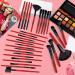 32 Pcs Professional Makeup Brushes Set - Vegan & Cruelty-Free Soft Synthetic Bristles for Eyeshadow, Foundation, Concealer, Eyelash, Blusher - Complete Make up Brush Kit - Buy Online on GoSupps.com