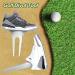 Golf Divot Repair Tool Sneakers Style Fork Ball Marker - Set of 2 - Buy Online on GoSupps.com