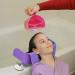 Shampoo Buddy Portable Hair Wash Basin for Kids - Tear-Free Hair Washing Basin for Children, Toddlers, Teens - Use on Bathtub or Sink (Purple) - Buy Online on GoSupps.com