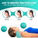 Portable Neck & Shoulder Relaxer | Cervical Traction Device for Pain Relief | Chiropractic Pillow for Joint Comfort - Buy Online on GoSupps.com
