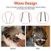 UooTach 200-Piece U-Shaped Hairpins | 6 cm Wavy Invisible Hair Clips for Girls & Salons - Black - Buy Online on GoSupps.com