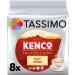 Tassimo Kenco Flat White Coffee Pods x8 (Pack of 5 Total 40 Drinks) Flat White 1 count (Pack of 40) - Buy Online on GoSupps.com