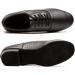 NLeahershoe Men's Breathable Lace-up Leather Latin Dance Shoes - Black, Size 11.5 - Buy Online on GoSupps.com