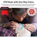 Buy 6-Piece Ventilation Mask Set | First Aid & Emergency CPR Masks | Keychain & Carabiner Included for Effective Mouth-to-Mouth Protection - Buy Online on GoSupps.com