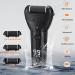 DXIA Electric Foot Grinder Rechargeable and Washable Body Electronic Foot File Pedicure Kits with 3 Coarse Rollers File Best for Dry and Dead Skin Softly Cracked Heels - Buy Online on GoSupps.com