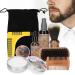 Beard Grooming Kit for Men Beard Oil Beard Brush Comb Shampoo Set Beard Styling Tool Beard Growth Care Gifts