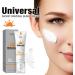 Tinted Sunscreen for Face SPF 50 - Hydrating Sun Essence Face Sunscreen Leaves No Sticky Feeling Travel Size Sunscreen Against UVA and UVB Rays (1 PC) - Buy Online on GoSupps.com