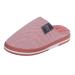 Fulidngzg plush slippers men guest hand shoes closed home shoes hut shoes fuzzy slipproof slippers felipper fuckelnatos lined inside warm elegant slippers pantolettes