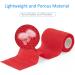 Buy Legal Self-Adhesive Bandage 7.5cm x 4.5m - 6 Rolls for First Aid Dog Veterinary Wrap & Sports Use | Red Elastic Cohesive Bandage - Buy Online on GoSupps.com