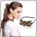 PAITOK 1920s Vintage Headband Beaded Leaf Flapper Headpiece Elegant Crystal Decorative Headband Hair Accessories for Women Costume Party (Black+Gold) - Buy Online on GoSupps.com