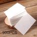 Tingdongwei 900 Lint-Free Nail Cotton Pads & Towels - Perfect for Nail Art Polish Removal & Manicure (White) - Buy Online on GoSupps.com