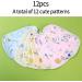 Xiaomoyu 12 Pcs Baby Bandana Dribble Bibs | Soft & Absorbent Teething Bibs for Unisex Newborns & Toddlers (0-36 Months) - Buy Online on GoSupps.com