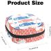 Fish Sanitary Napkin Storage Bag for Women - Portable First Period Pads Holder & Travel Makeup Bag - Large Capacity Multicoloured - Buy Online on GoSupps.com