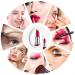 20x Magnifying Mirror with Three Suction Cups - 4Inch Round Snowflakes Magnified Mirror for Makeup, Tweezing, Blackhead Removal - Buy Online on GoSupps.com