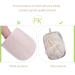 Mikimini Women's Bathroom Shoe & Bath Stools - 2-in-1 Luffa Scrub & Peeling Pad | Improved Design for Gentle Exfoliation | International Shipping - Buy Online on GoSupps.com