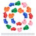 jiuzcare children climbing handles climbing stones climbing wall outdoor climbing stones children indoor climbing stones for climbing wall children outdoor multicolored climbing wall handles including fastening material 20 pack