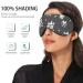 Unisex Haskirky Light Blocking Eye Mask - Breathable & Adjustable for Travel, Yoga, Meditation - Cartoon Skull Design - Buy Online on GoSupps.com