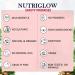 NutriGlow NATURAL'S English Rose Shower Gel With Mulberry Extract For Long Lasting Freshness Gentle Cleansing Deep Moisturisation No Sulphates 10.14Oz - Buy Online on GoSupps.com