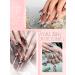 EBANKU 6-in-1 Nail Tips and Glue Gel Kit with 500Pcs Long Coffin Fake Nails - UV LED Nail Lamp, Acrylic Nail Kit for Fast DIY Manicure - Buy Online on GoSupps.com