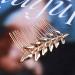 Inilbran Boho Leaf Hair Comb French Leaf Bridal Hair Comb Barrettes Vintage Olive Branch Hair Comb Headpiece Gold Leaf Headpiece Comb Decorative Side Comb Headwear Bride Wedding Hair Accessories - Buy Online on GoSupps.com