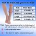 BSERA Nude Women's Calf Compression Sleeve - 2 Pairs Large (15-20mmHg) | Shin Splint & Varicose Vein Relief | Footless Compression Socks for Post-Workout Recovery - Buy Online on GoSupps.com