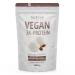 Nutri + protein vegan coconut almond 1000g - 81% protein - 3K blend powder - vegan protein powder without lactose - little carbohydrates - coconut protein powder - Coconut almond flavor 1 kg (1 Pack)