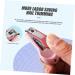 Buy 1 Set Nail Scissors Kit - Safe Manicure Set for Babies | Stainless Steel Nail Clipper & Care Tools in Pink - International Shipping Available - Buy Online on GoSupps.com