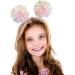 Pom Pom Headband Tinsel Headband Fashion Fluffy Ball Hair Loop Personalized Pom Pom Head Bopper Furball Hair Accessories for Birthday Party Christmas Party Stage Performances (Pink) - Buy Online on GoSupps.com