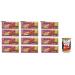 Italian Gourmet E.R. Misura Whole Grain Crackers Pack of 12 whole grain crackers with beetroot and black carrot 15% fiber and 100% whole wheat flour 385g + gourmet Italian polpa 400g
