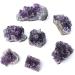 Amethyst Rough Stone 1 Kg Natural Brazil Amethyst Crystal Cluster for Home Decor - Buy Online on GoSupps.com