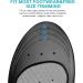 Moiso Orthopedic Insoles for Arch Support & Pain Relief | Heel Pillow & Gel Massage | EU Size 42-45 - Buy Online on GoSupps.com