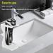 Uxsiya Acrylic Beard Brush Holder - Transparent Space-Saving & Durable Beard Brush Stand for Stylish Organization - Buy Online on GoSupps.com