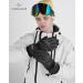 Caracaleap Ski Gloves for Men & Women - Waterproof Windproof Winter Snow Gloves - Black - Buy Online on GoSupps.com
