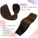 Vivien Extensions - Real Remy Hair Wire Extensions 40cm | Darkest Brown Ombre #2/8/2 - 80g - Buy Online on GoSupps.com