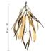 Hippie Feather Hair Extension Clip - Bohemian Headband for Women Festival Headdress (Brown + Pheasant Feather) - Buy Online on GoSupps.com