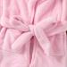Soft Pink Jelly Baby Bathrobes for Toddlers | Flannel Nightwear & Pajamas for Kids 2-3 Years - Buy Online on GoSupps.com