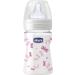 Chicco Baby Bottle Glass Wellness - 150ml Silicone, 0Mesi | Shop Now - Buy Online on GoSupps.com